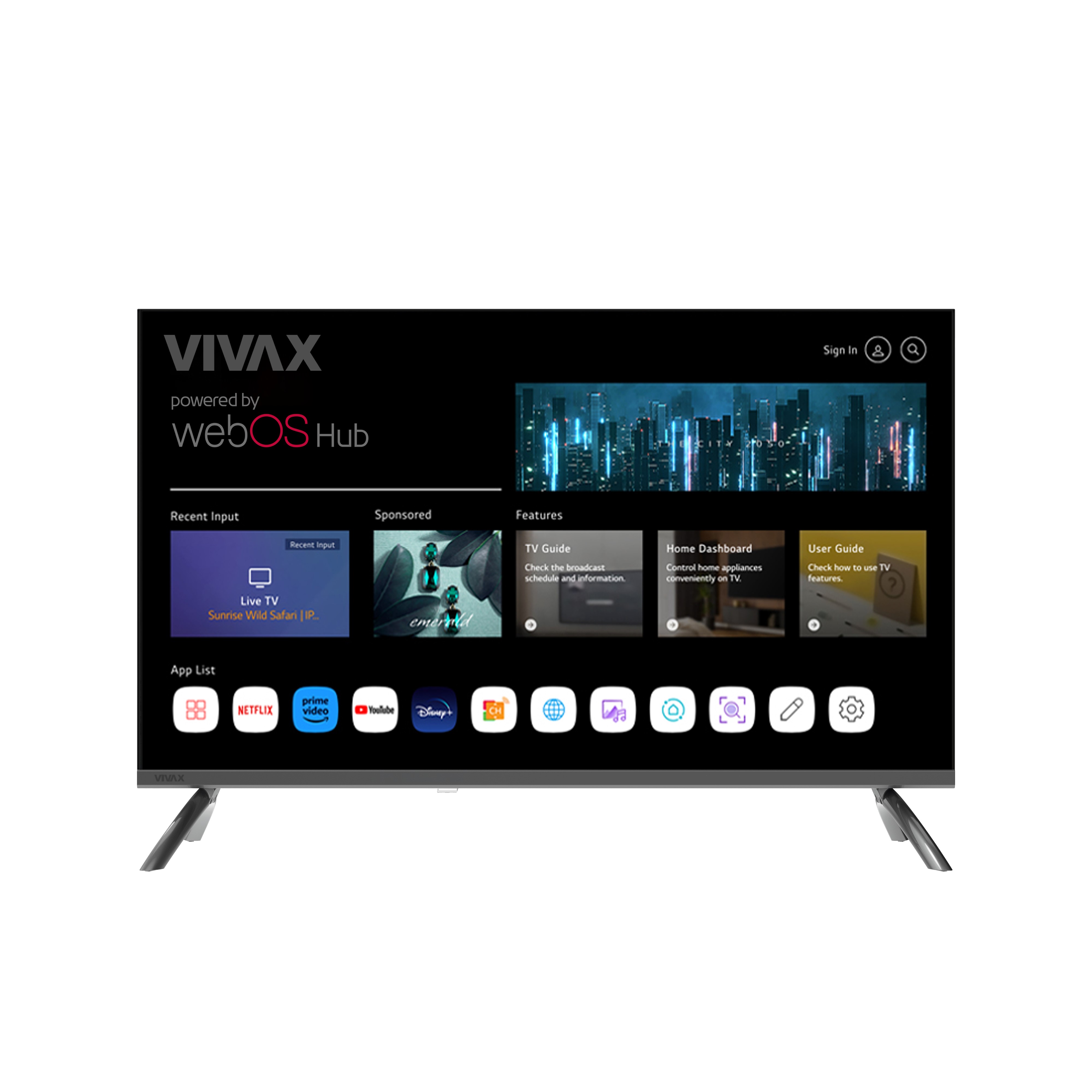 32LE110WO VIVAX SMART TV webOS