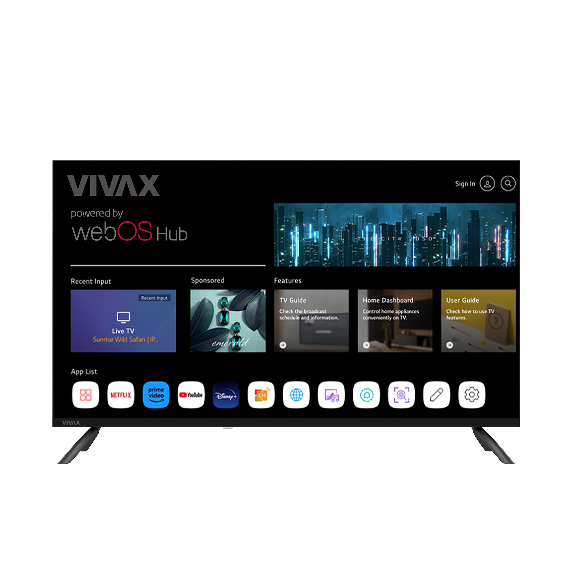 40LE110WO VIVAX SMART TV webOS