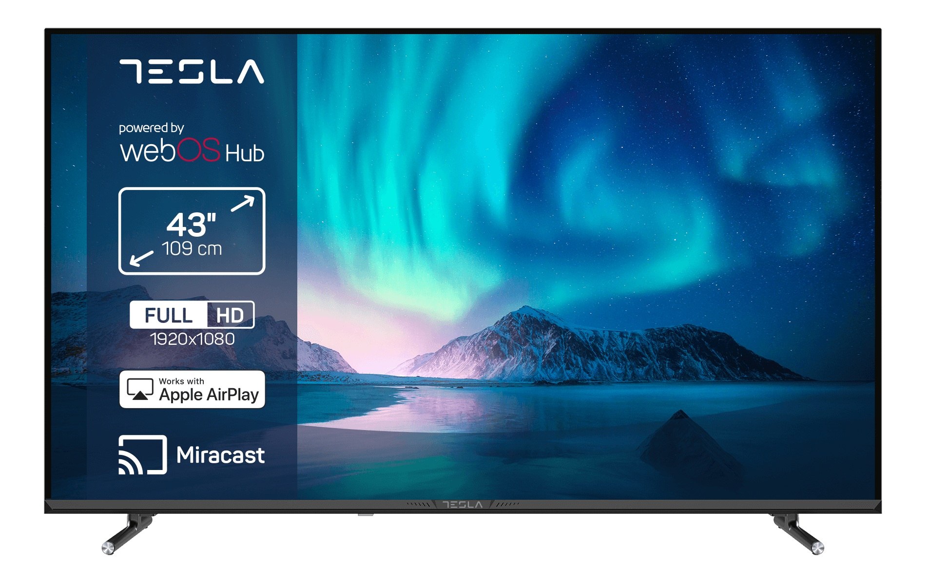 43E645BFW TESLA SMART TV